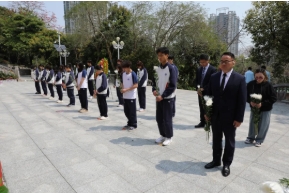 清明祭英烈，青春承遗志丨我校烈士陵园爱国主义教育活动纪实